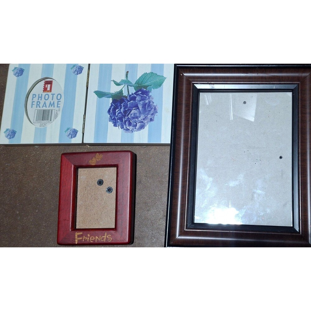 Vintage picture frames bundle of 3